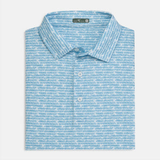 Genteal - Printed Performance Polo