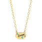 Jessica Elliot - Women's Enamel Oval Necklace - Dream