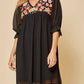 Andree By Unit - Floral Embroidered Dress