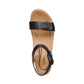Aetrex - Women's Sydney Suede Wedge Sandals