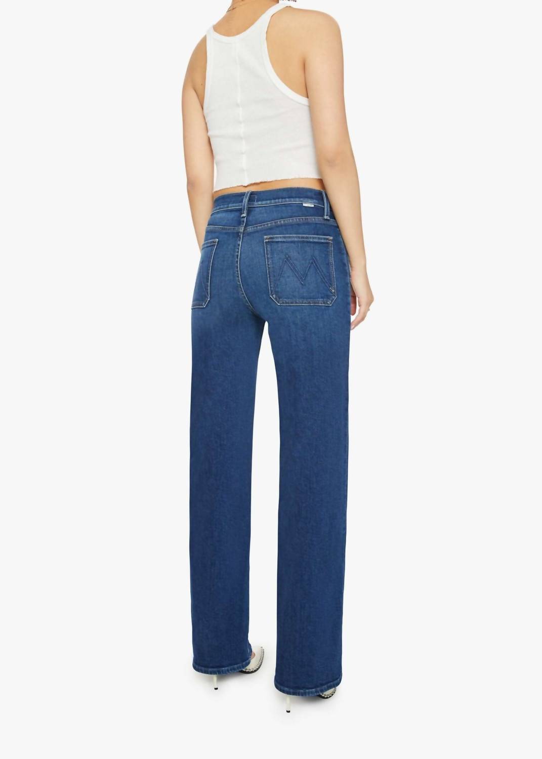 Mother - Lil' Patch Pocket Rambler Jean