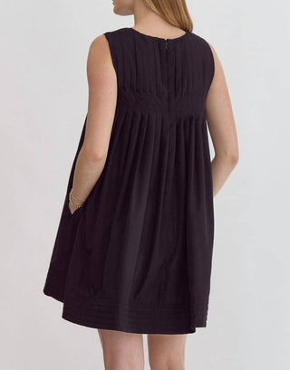 Entro - Pleated Mini Dress