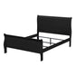 Louis Philippe Sleigh Style Bed