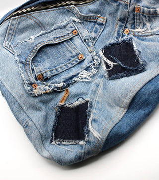 Knotwtr - Denim Cross Body Bag
