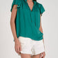 Elan - Ruffle Sleeve Top