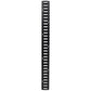 18 Pieces E Track Tie-Down Rail Kit For Trucks, Vans, And Garages With O-Ring Anchors And Ratchet Straps - Black