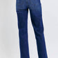 Judy Blue - Mid Rise Tummy Control Straight Jean