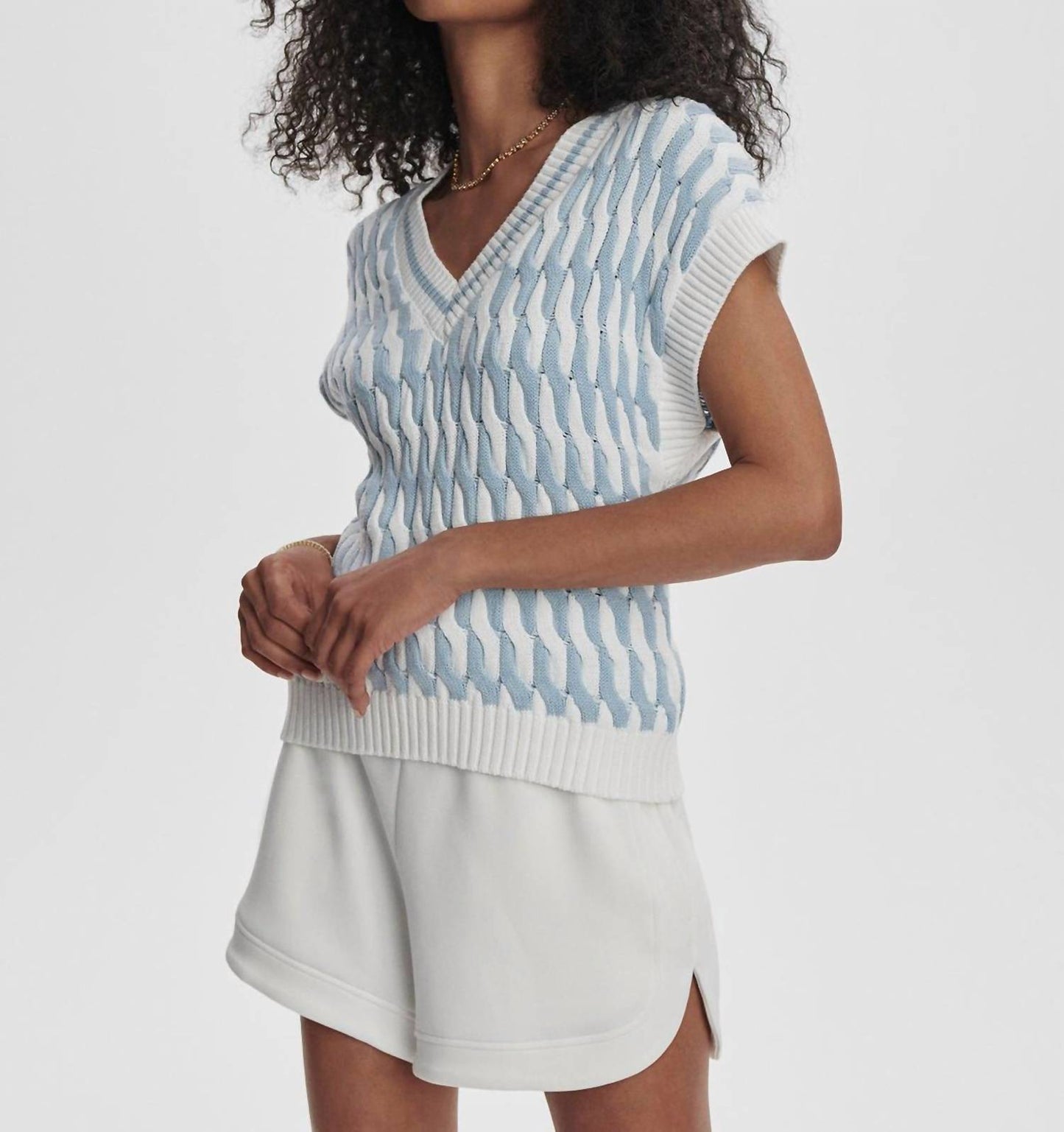 Varley - Alfie Cable Knit Vest