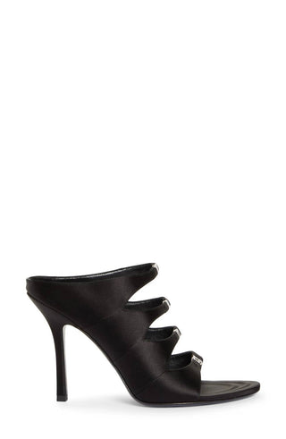 Alexander Wang - Women's Satin Lolita Crystal Embellished Sandal Heels