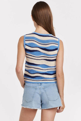 Another Love - Sylvie Wavy Stripe Top