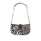 Michael Kors - Women's Carmen Haircalf Pouchette Shoulder Crossbody Bag Small