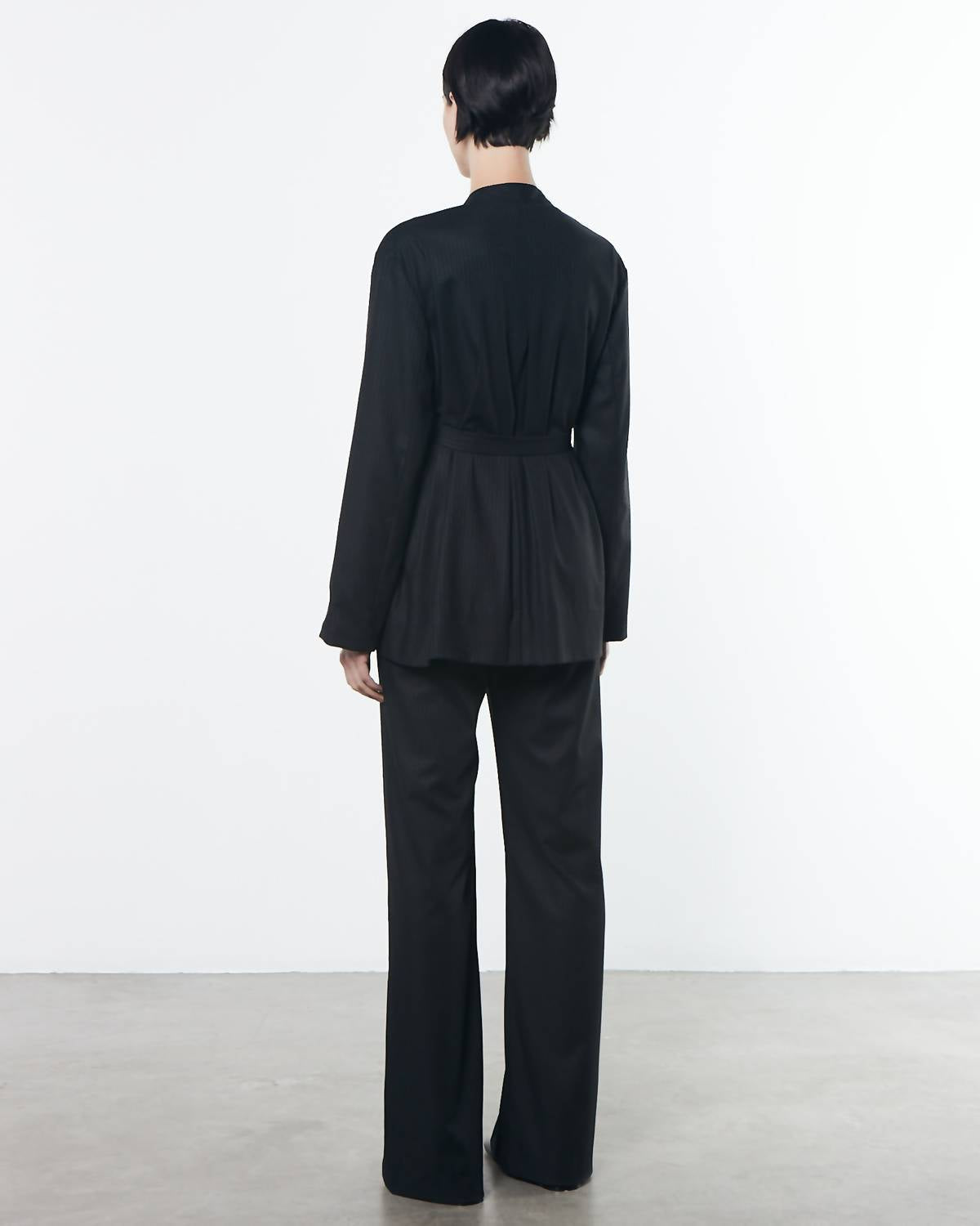 Enza Costa - PINSTRIPE SOFT BLAZER