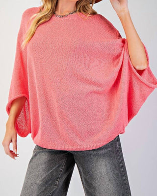 Easel - Dolman Sleeve KnitSweater