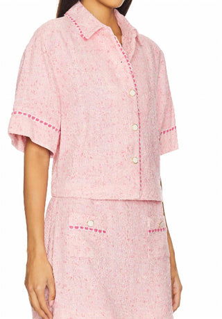 Jonathan Simkhai - Khloe Short Sleeve Button Down