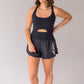 Free People - Righteous Reflective Logo Runsie Romper