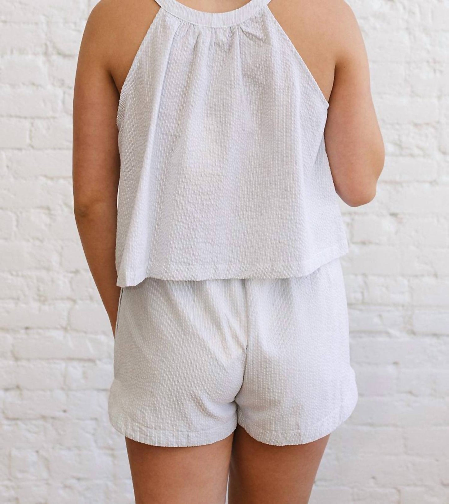 Allie Rose - Ollie Button Down Tank Top