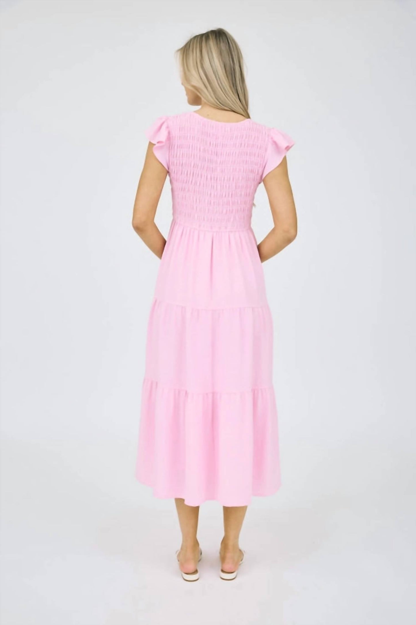 Blu Pepper - Flutter Maxi Dress