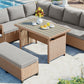 Tomax 5-Piece Outdoor Patio Rattan Sofa Set