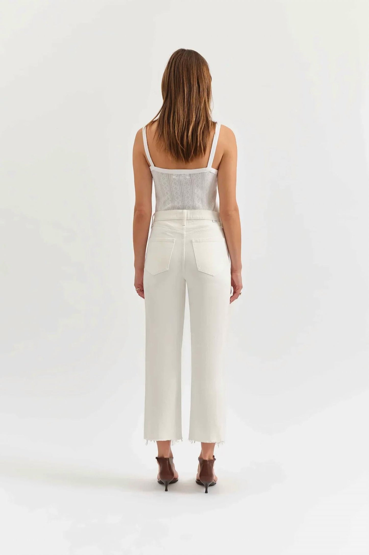 Daze - Cool High Rise Straight Leg Jeans