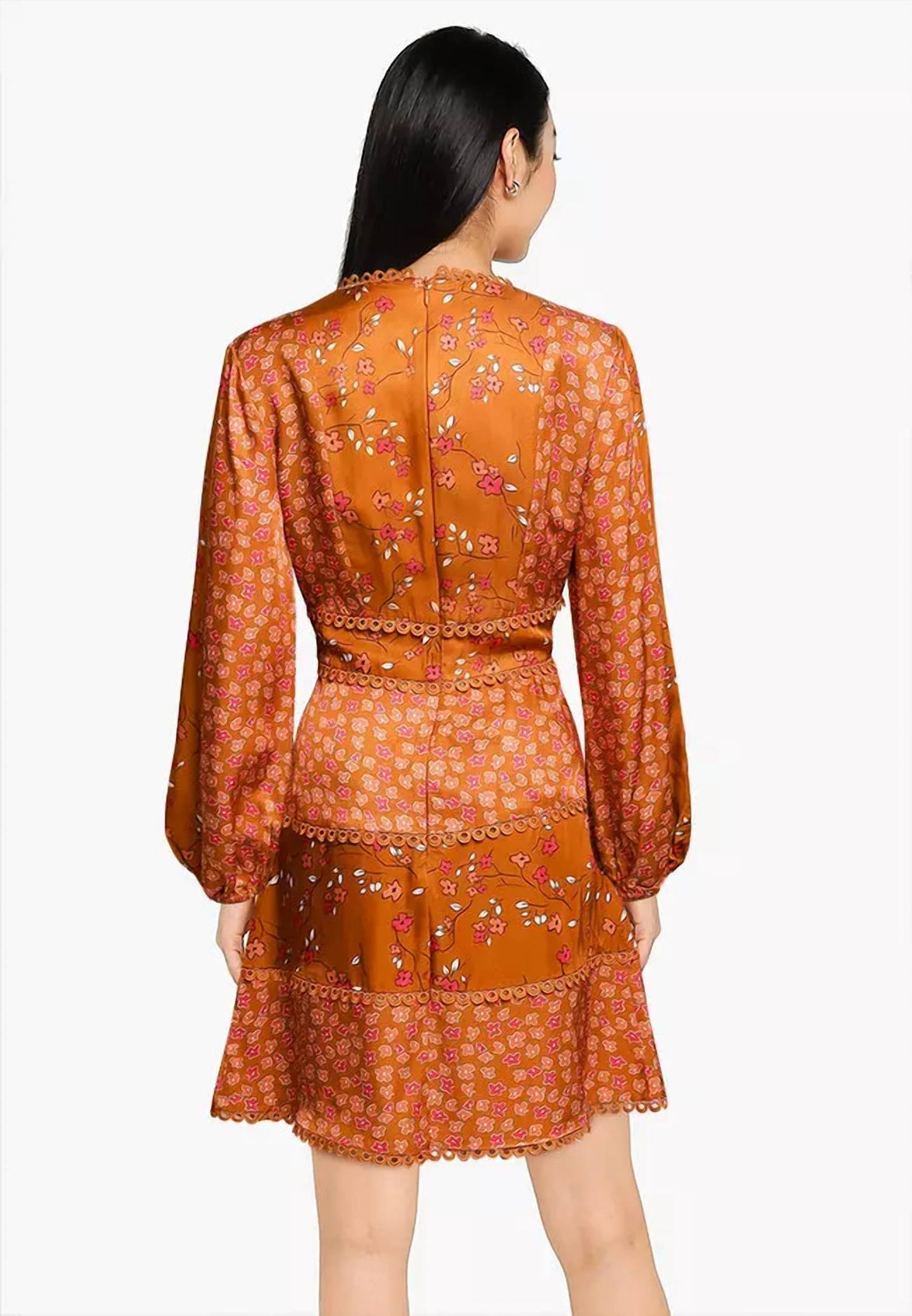 French Connection - Daisy Petals Tired Dress