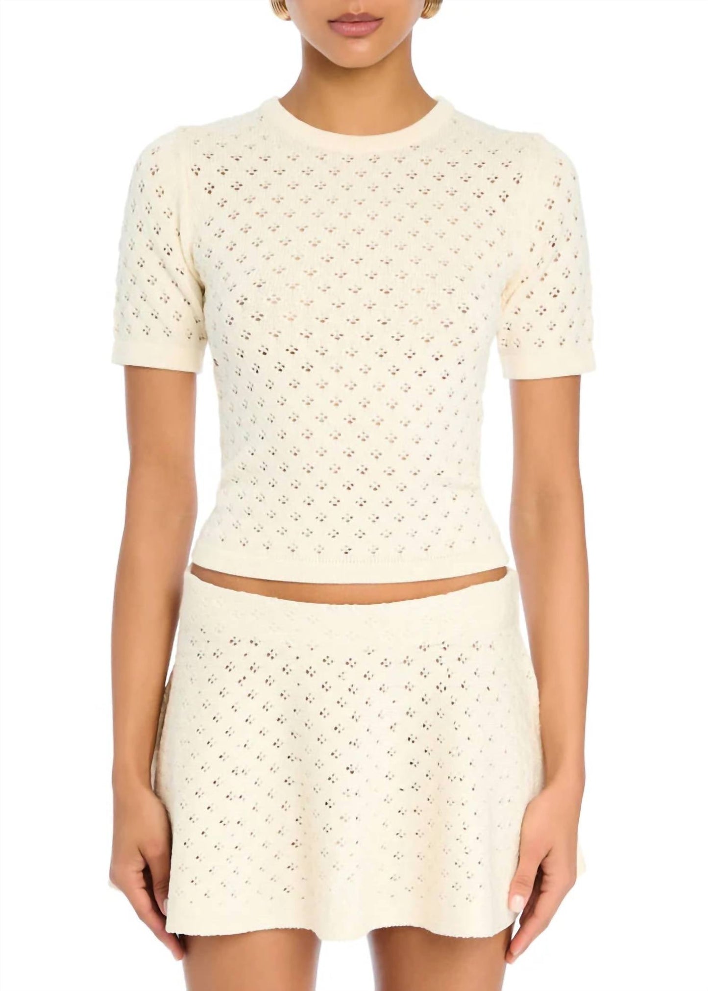 Ser.O.Ya - Josie Knit Fitted Top