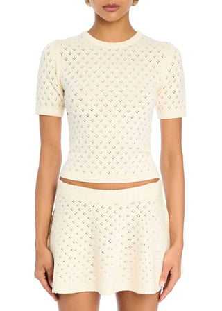 Ser.O.Ya - Josie Knit Fitted Top