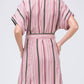 Entro - Striped Shirtdress