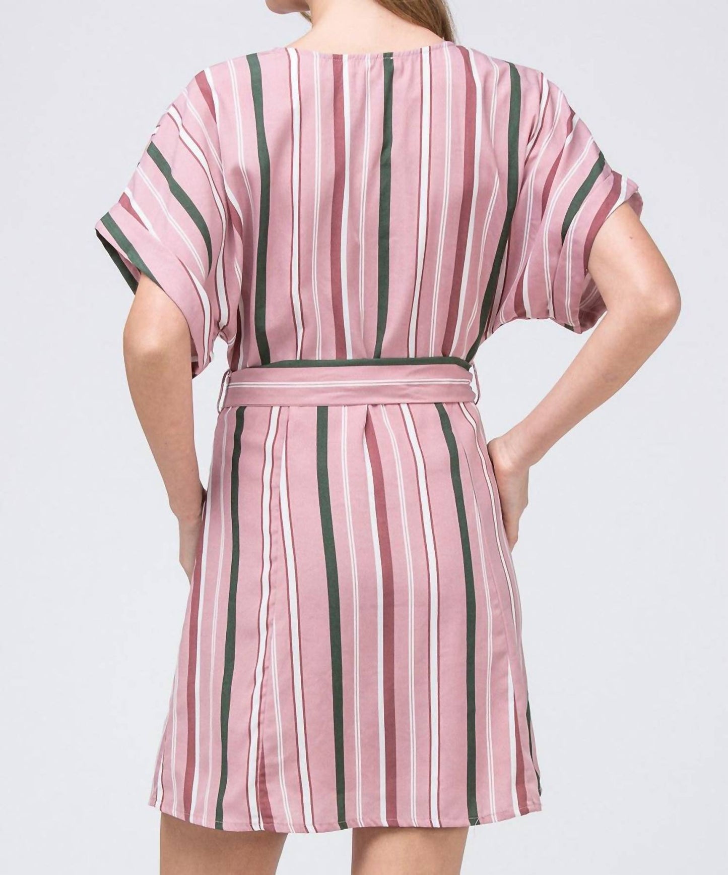 Entro - Striped Shirtdress