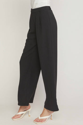 Entro - High Waisted Full Leg Pants