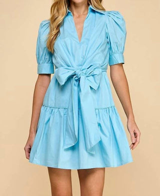 Tcec - Poplin Bow Dress
