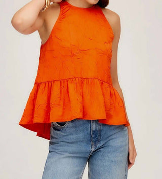Fifteen Twenty - Floren Ruffle Hem Top