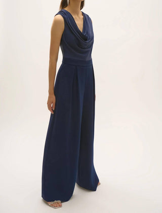 Joseph Ribkoff - Cowl Neck Sleeveless Jumpsuit