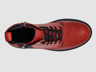 Kcr Group - Women's Modern Lined Zip-up Leather Boots