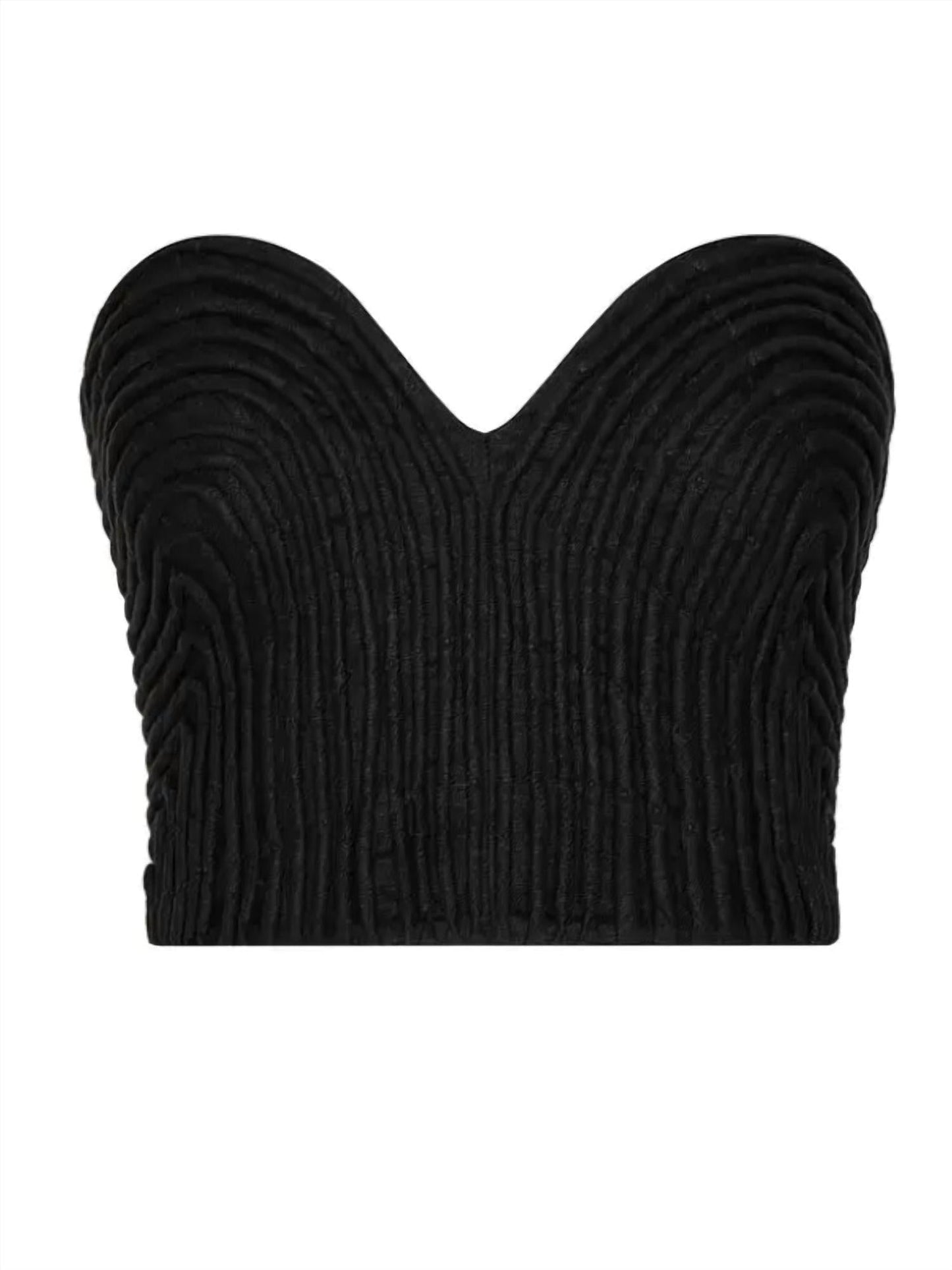 Andres Otalora - Templo Embroidered Corset Top