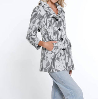 Multiples - Ruffle Collar Jacket