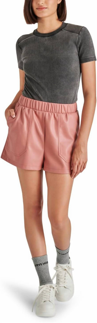 Steve Madden - Faux The Record Short