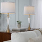 Ashland 28" Contemporary Crystal Table Lamp Set of 2