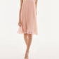 Joseph Ribkoff - Chiffon And Lace Sleeveless Pleated Dress
