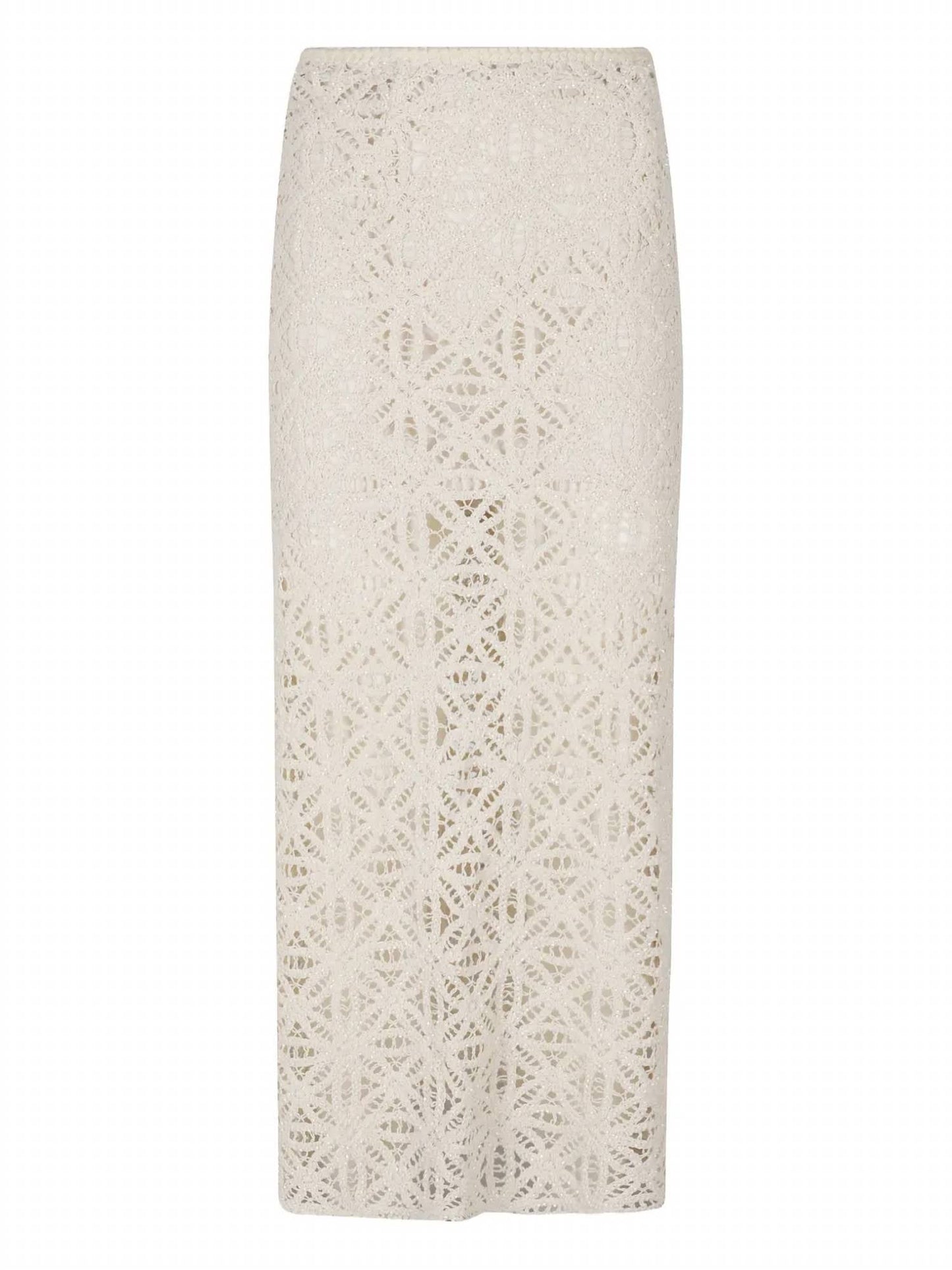 Sabina Musayev - Anaya Lace Textire Midi Skirt