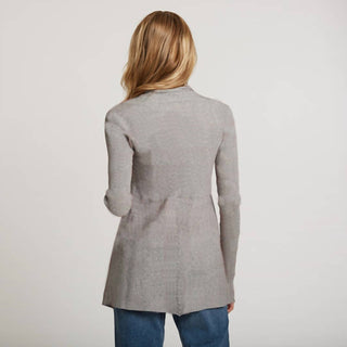 Autumn Cashmere - Cotton Rib Drape Cardigan