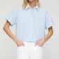 Lafayette 148 - Striped Cotton Montauk Cropped