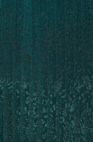 Topshop - Animal Print Jacquard Midi Dress