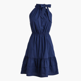 J.Crew - Poplin Halter-neck Mini Dress