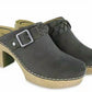 Aetrex - Women Corey Buckle Strap Detail Open Heels Clog