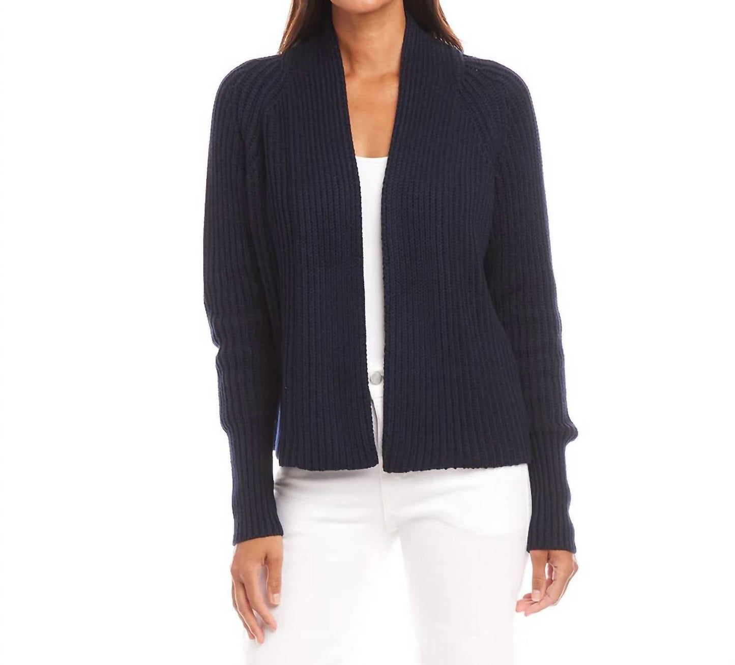 Karen Kane - Cropped Cardigan Sweater