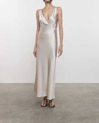 Enza Costa - SILK SATIN NUIT DRESS