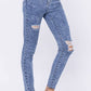 Judy Blue - High Rise Destroyed Skinny Jean