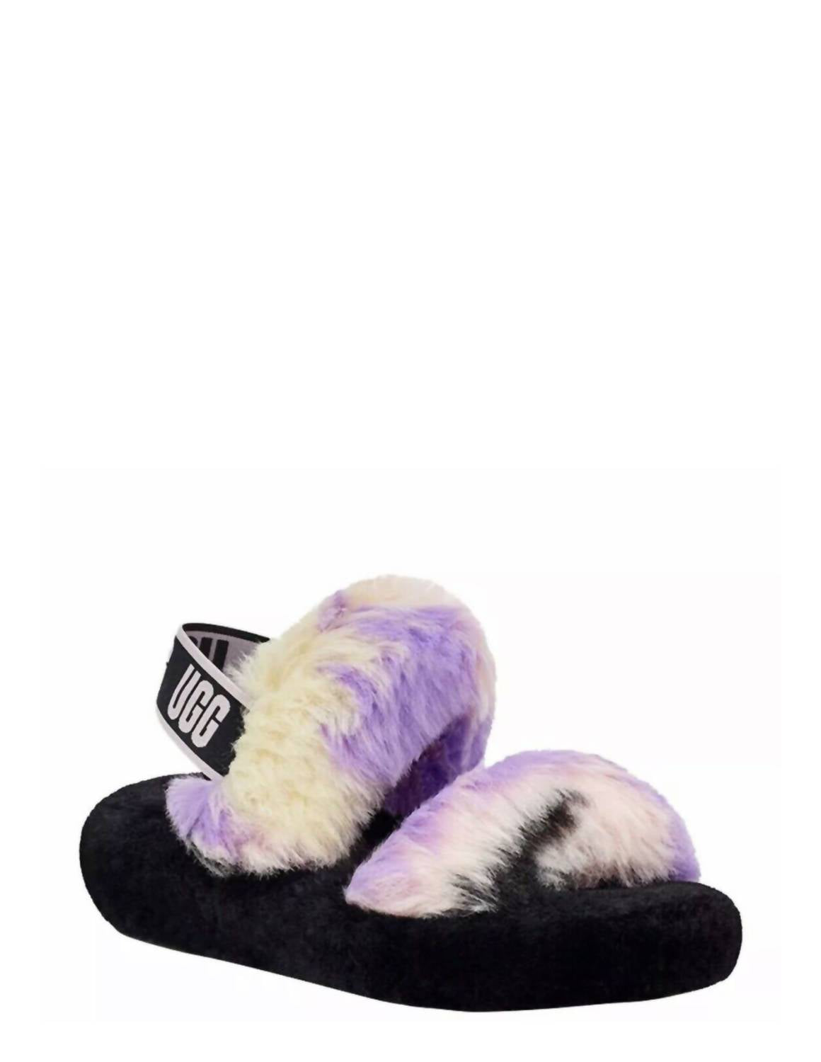 Ugg - Women's Fluff Yeah fluTie Dye Slides