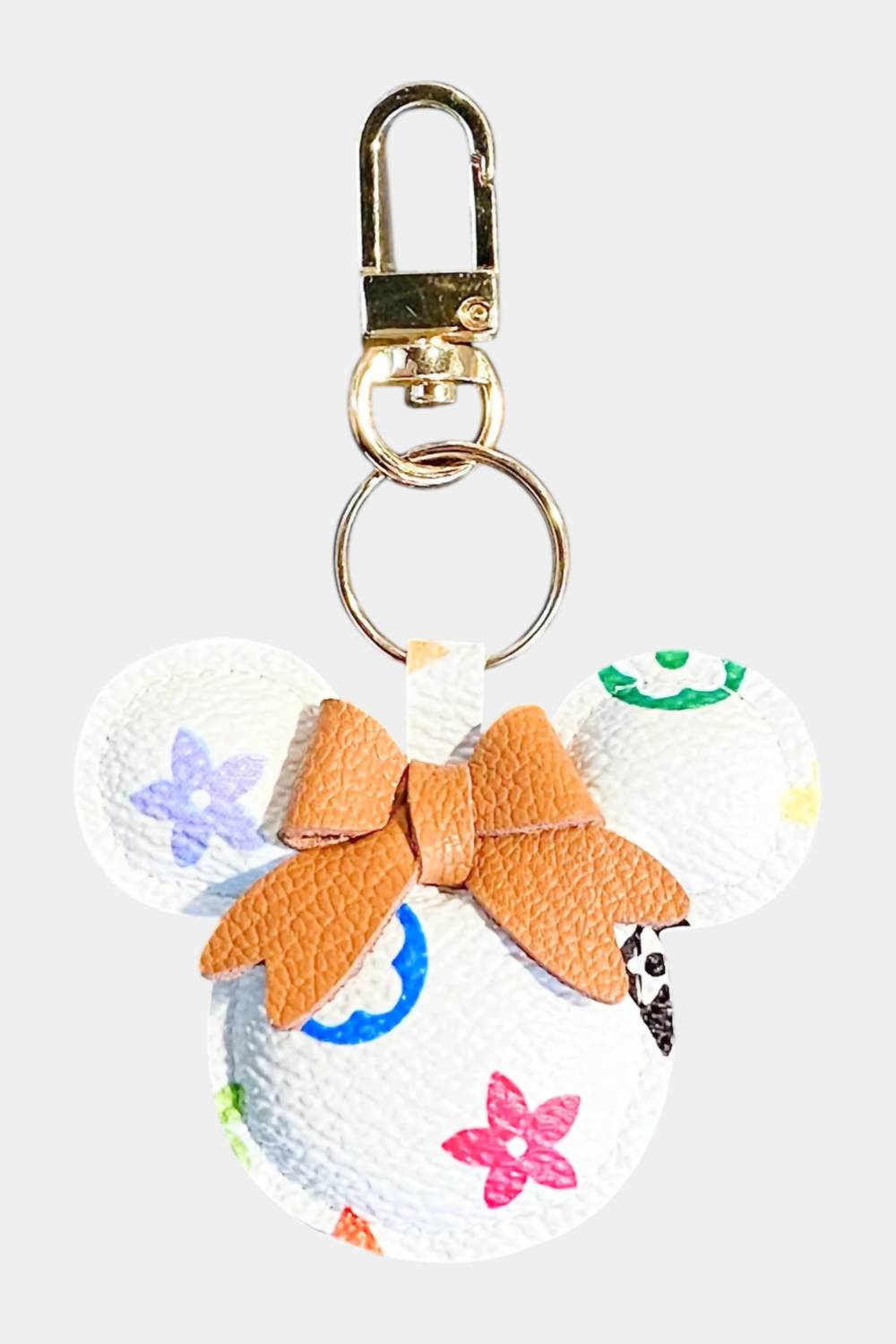 Ellison+Young - Unisex Faux Leather Magical Mouse Keychain