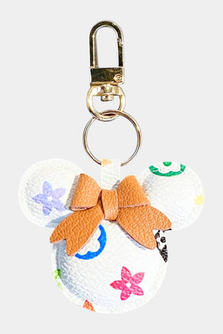 Ellison+Young - Unisex Faux Leather Magical Mouse Keychain